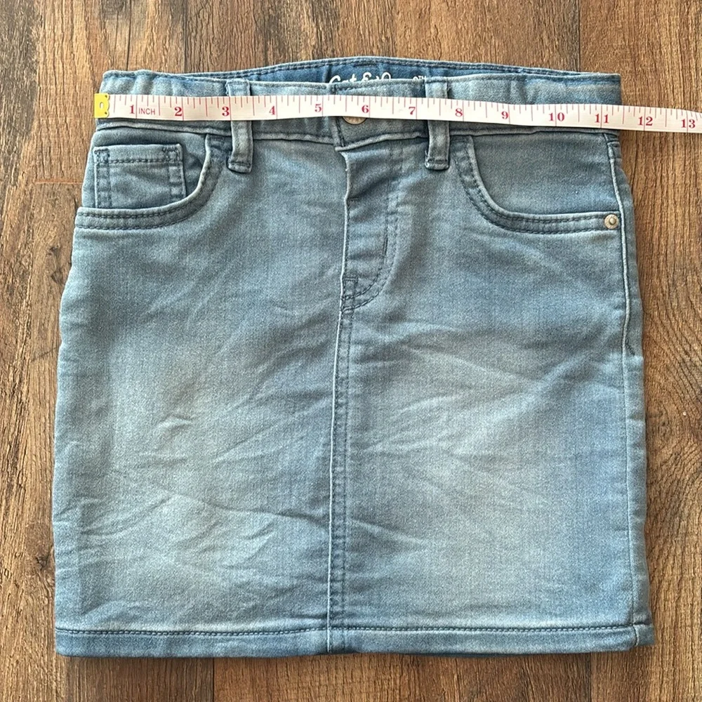 Cat & Jack Denim Jean Skirt